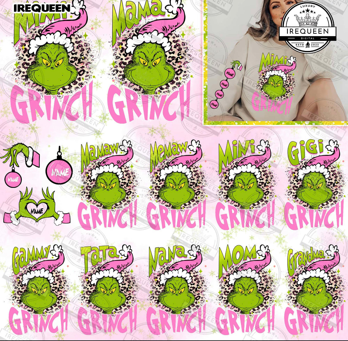 Pink Grinch