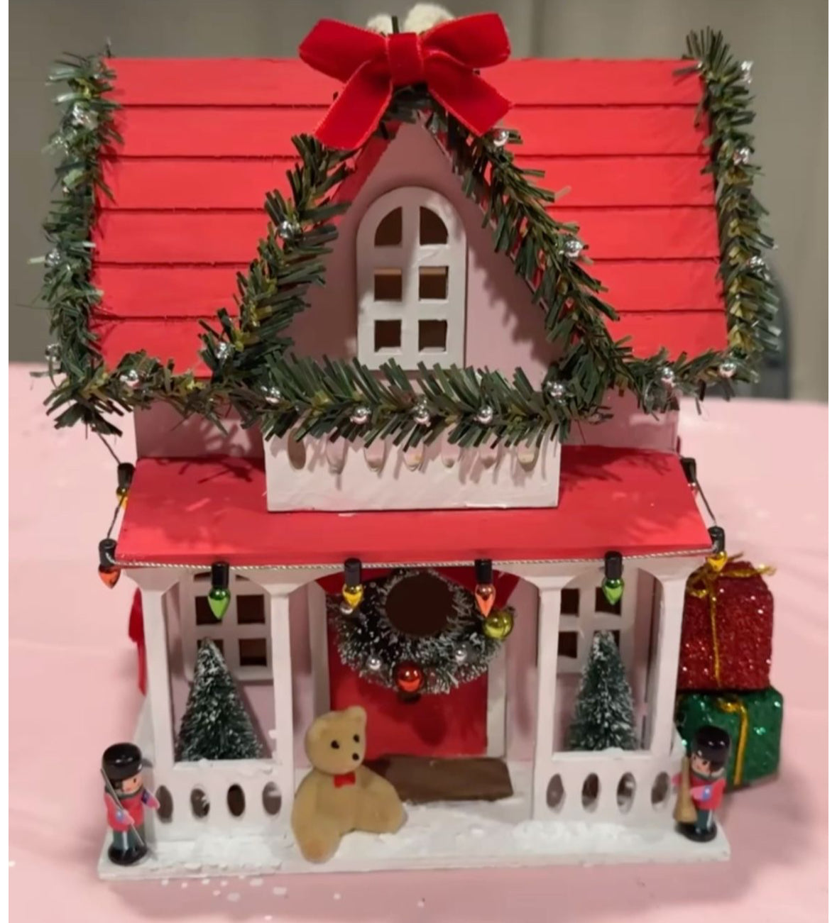 Teen Christmas House Decorating