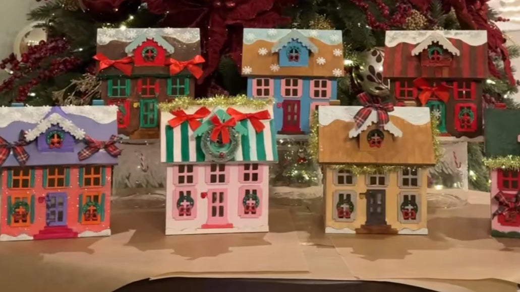 Teen Christmas House Decorating