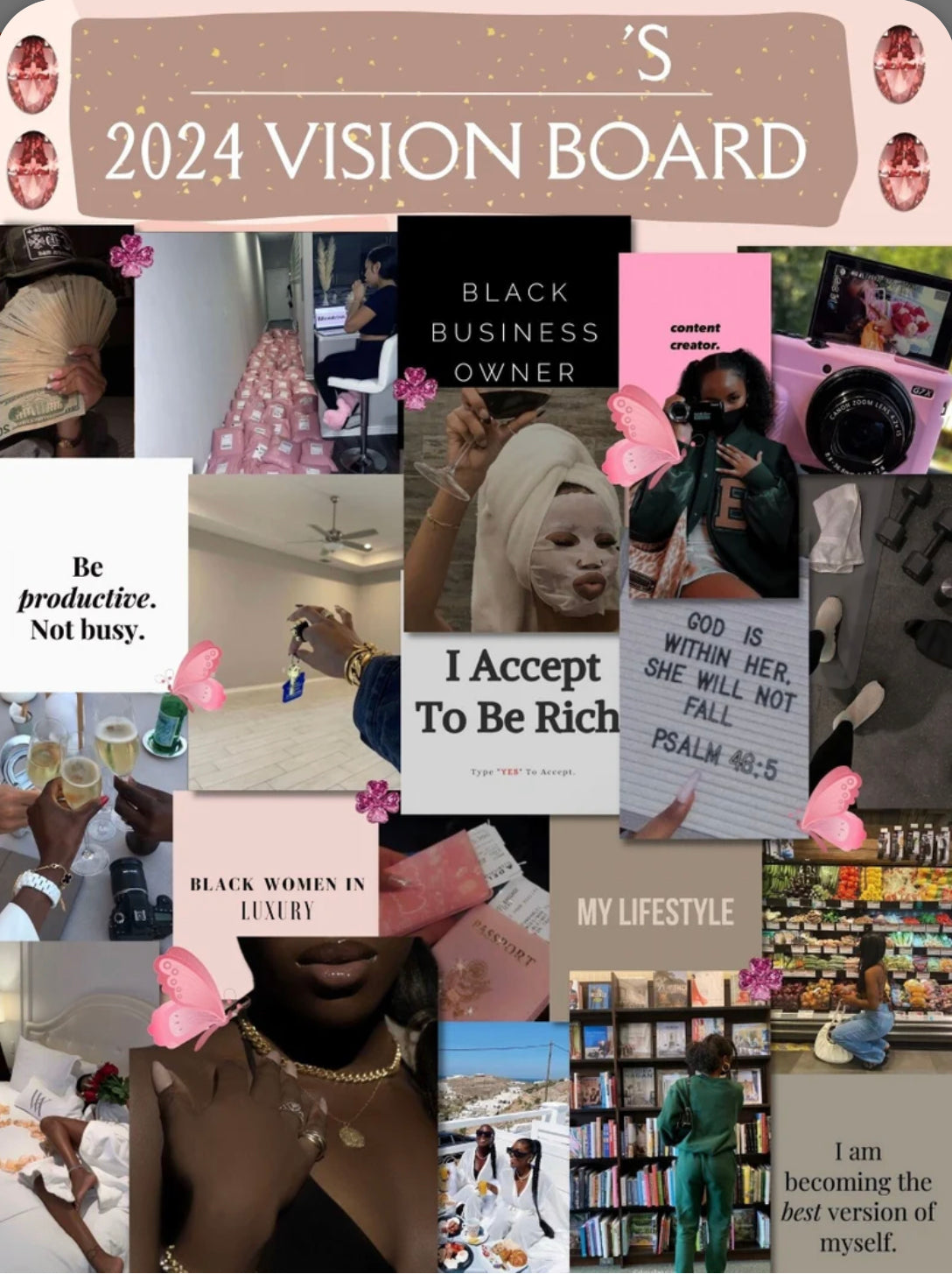 3rd Annual Vision Board Party