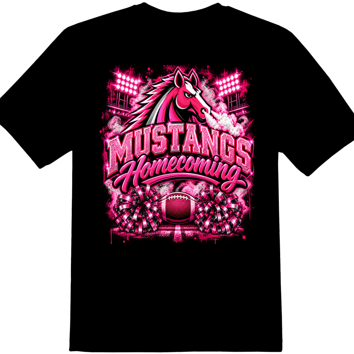Breast Cancer - Cheer- Mustangs