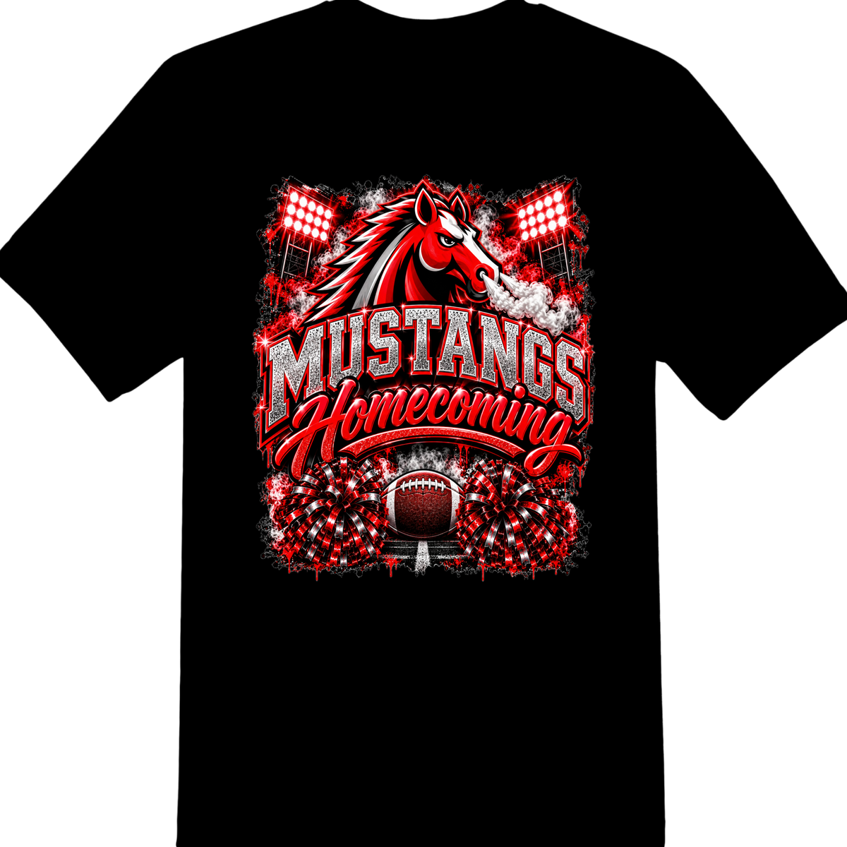 Mustangs - Cheer - Homecoming