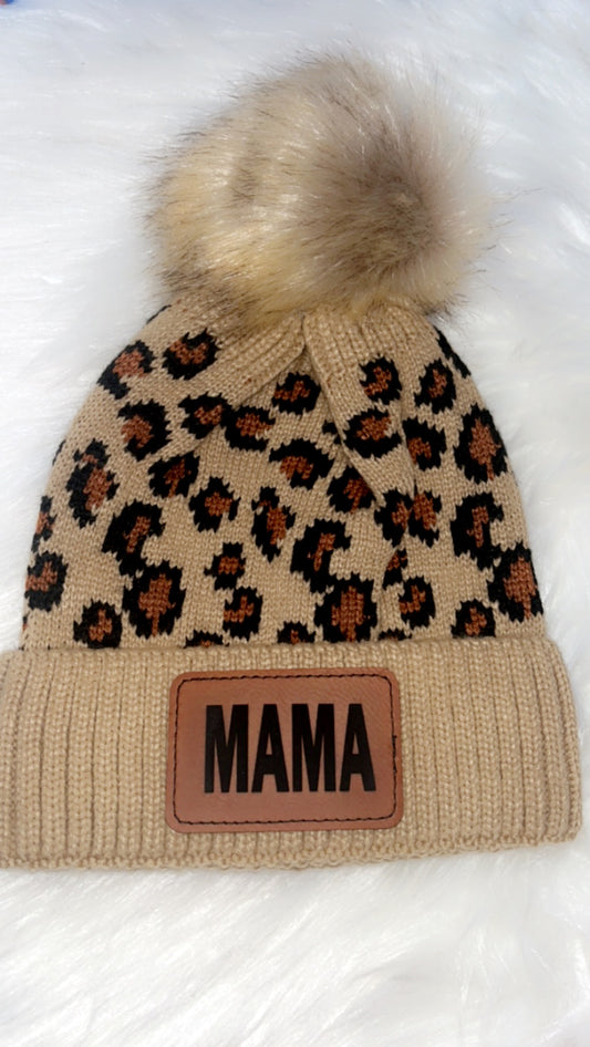 Leopard Print Beanies