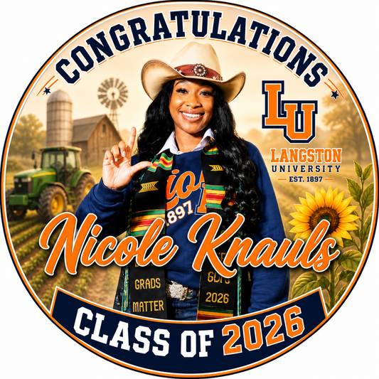 3inch Graduation Button