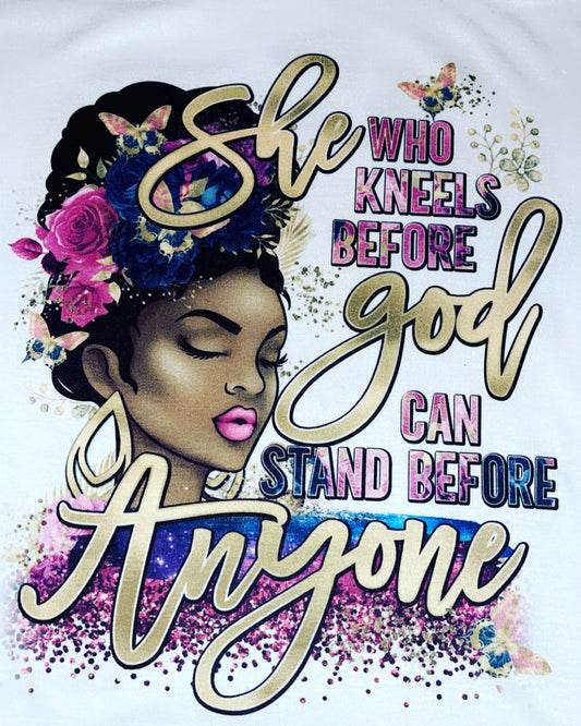 She who kneels