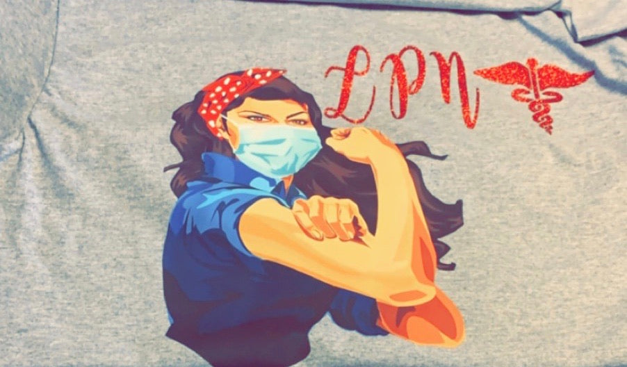 Strong WHITE Medical Woman