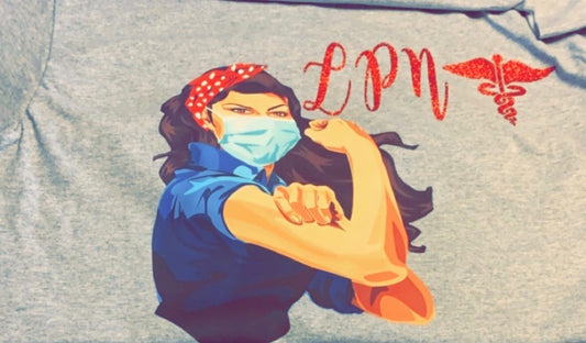 Strong WHITE Medical Woman