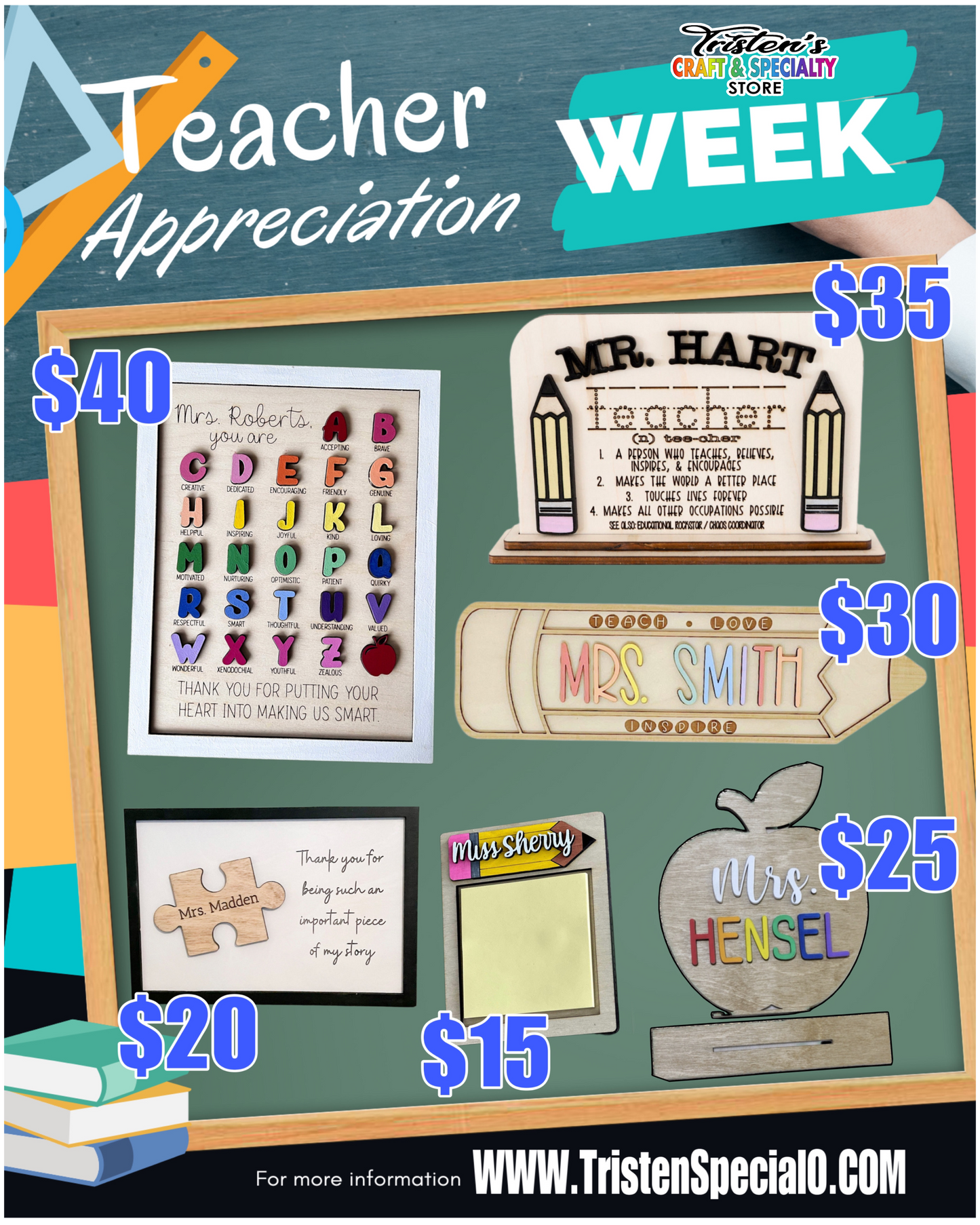 Teacher Appreciation Gifts
