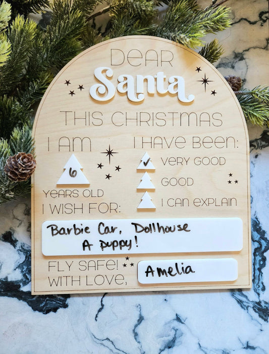 Dear Santa Board
