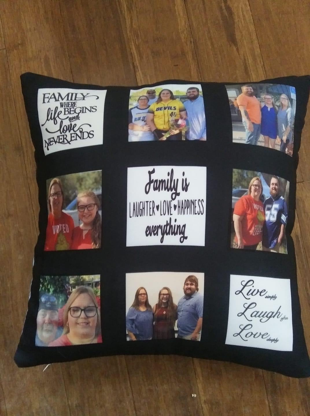 9 Panel Pillow