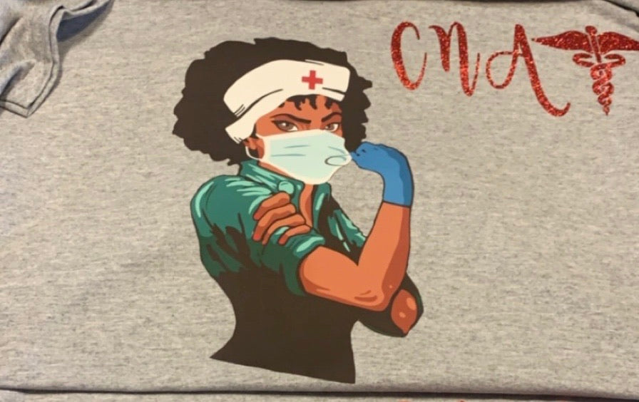 Strong BLACK Medical Woman